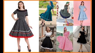 Vintage Dresses Outfit Ideas▫▪Retro Vintage Clothing Fashion Trends #Sam