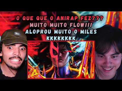 (MANO DO CÉU!!!) REACT Miguel O'Hara (Homem Aranha 2099) | Anomalia | AniRap