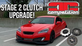 BK1 Genesis Coupe 2.0T || Stage 2 Competition Clutch Kit + SS Clutch Line Install