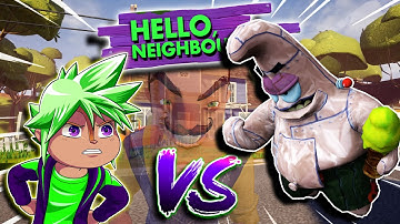 CHIPMUNK vs ROBO-PATRICK | Hello Neighbor Mod