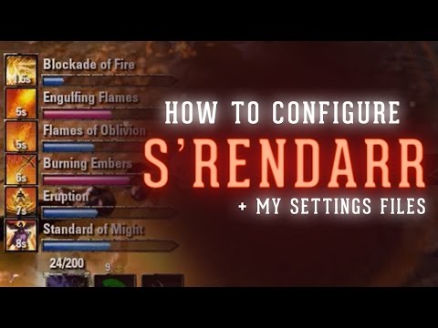 [Tutorial] Srendarr Addon Configuration for ESO (+ My Settings Files)