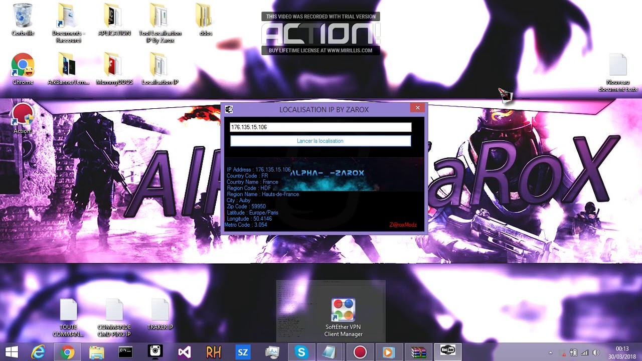 Presentation de mon premier tool localisation ip youtube