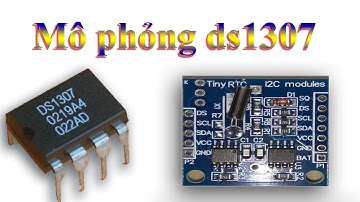 Mô phỏng làm code và mạch đồng hồ thời gian thực ds1307 kết hợp arduino hiển thị lcd