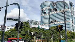 Pedestrian Footage Singapore | Dover Road to Dover Drive 