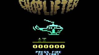 Famous Choplifter Atari 2600 - Opening Screen Profile