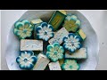 Garden Bowl. Monochrome Series. 2 of 4 In Teal | ASMR Color Therapy