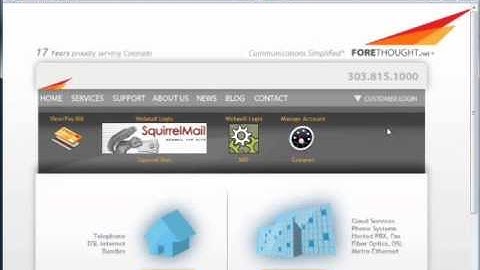 Paying Your Bill Online - FORETHOUGHT.net Tutorial