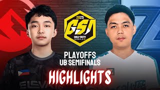 ELEVATE VS ABSOLUTE ZERO | HIGHLIGHTS | GSI 2025 PLAYOFFS UPPER BRACKET SEMIFINAL