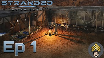 Stranded: Alien Dawn (Desert Biome) Ep 1 - Crash Landed