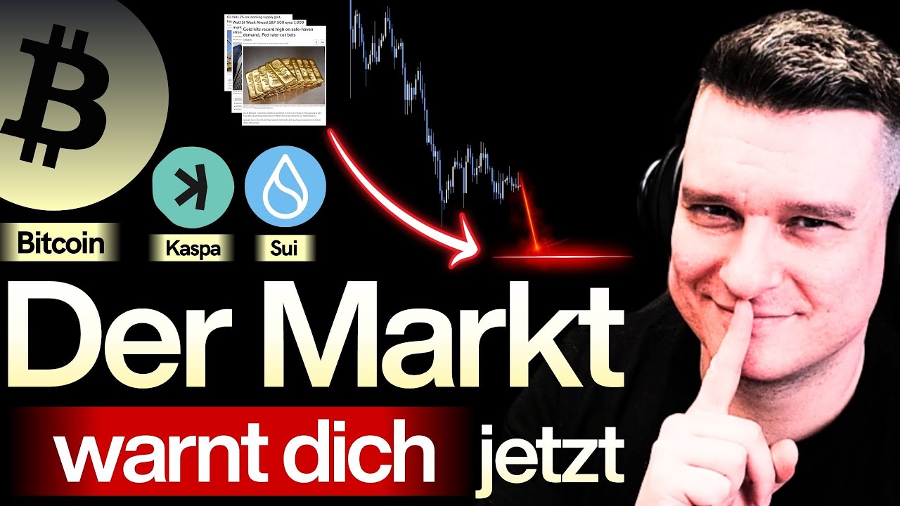 Es geht los: Bitcoin bereitet sich JETZT vor | Krypto Prognose inkl. SUI &  Kaspa