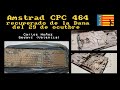 Restauración del Amstrad CPC 464 de Carlos Muñoz tras sufrir la Dana del 29 de ocutbre Valencia.