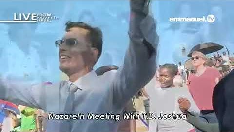 Command Your healing on me Jesus  NAZARETH MEETING With TB JOSHUA Day 2 Worship