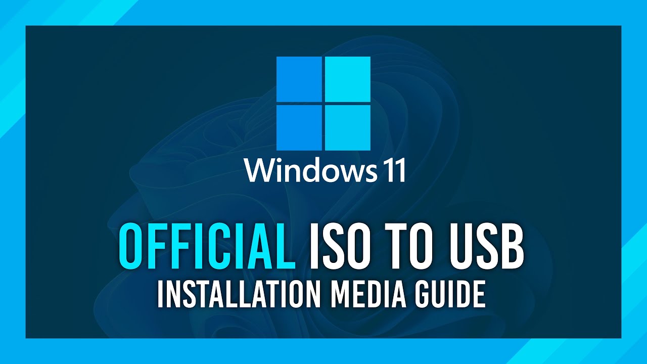 Windows 11 ISO to USB | Official ISO | NEW GUIDE - YouTube