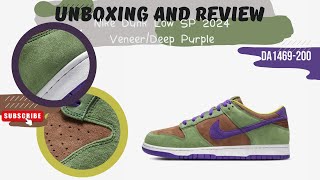 Nike Dunk Low SP 2024 Veneer/Deep Purple DA1469-200 - YouTube