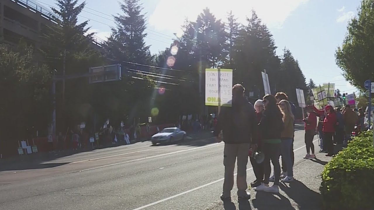 Providence Hospitals nurses strike begins in Oregon