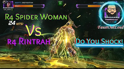 Spider Woman Vs Rintrah Ebb and Flow Knockdown/ Right back at it | War 1 | MCOC
