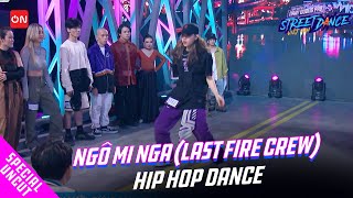 Uncut: Mi Nga (Last Fire Crew) nhảy Hip Hop đầy năng lượng tại Street Dance Việt Nam