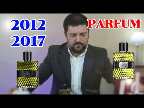 DIOR Eau Sauvage PARFUM - 2012 vs 2017 - YouTube
