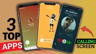 top 3 best apps for incoming call screen android || how to apply incoming calling screen screenshot 3