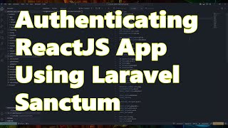 The Implementation of Laravel Sanctum as Authentication for ReactJS | Login | Uncut