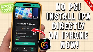 NEW Method : Install IPA Files on iPhone or iPad No PC No Revoke