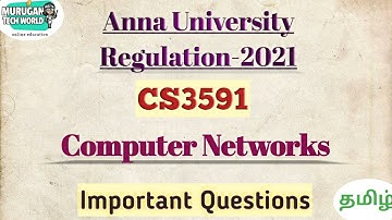CS3591 Computer networks important questions in tamil||CN||Anna university reg-2021.#computernetwork