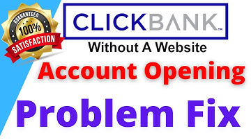 Problem Fix| How to create clickbank account in mobile | clickbank me affiliate account kaise banaye