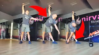 Alt. Kettlebell Hardstyle Snatch into Windmill