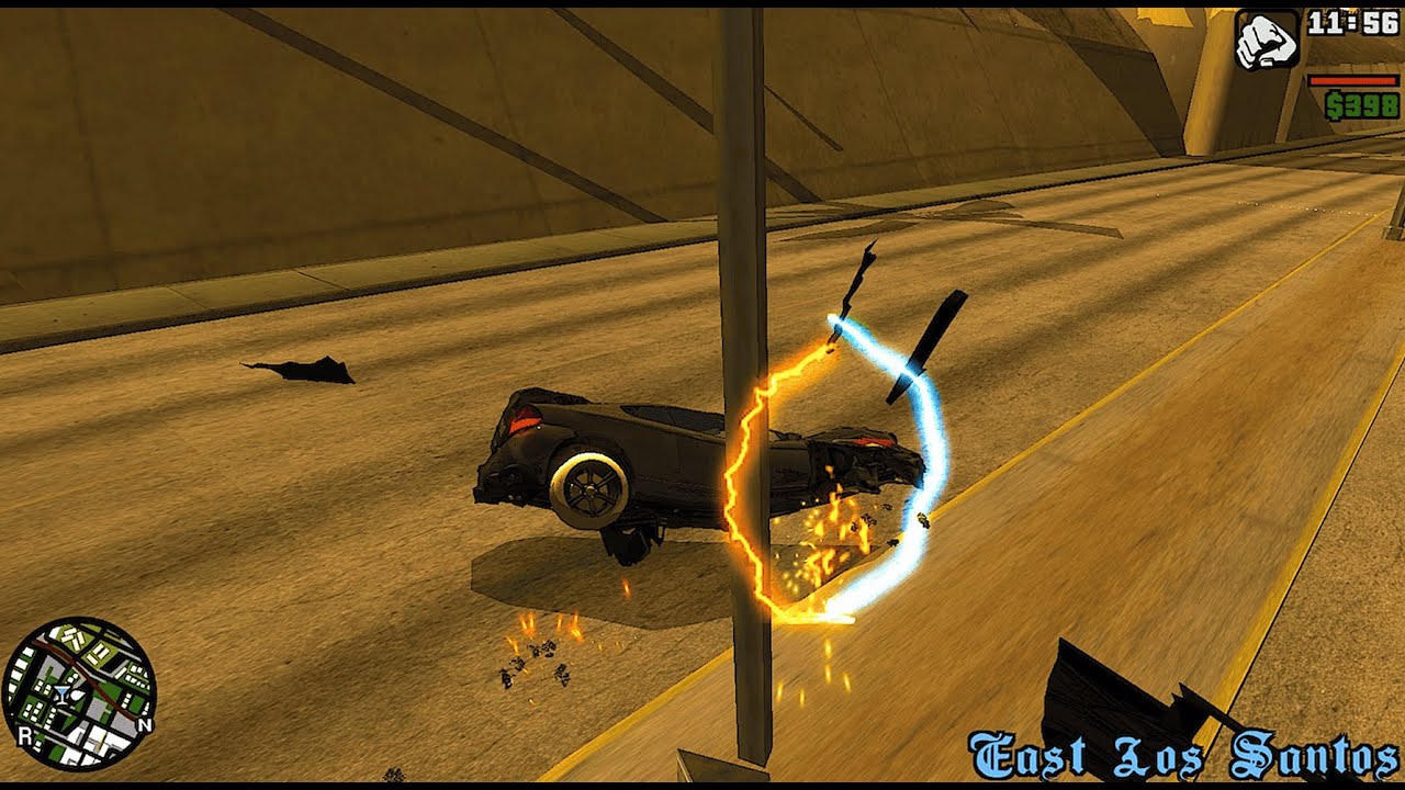 GTA San Andreas Best Car Crashes and Fails - №14