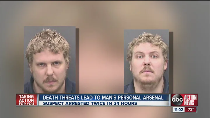 Man gets arrested 2x in just 24 hours