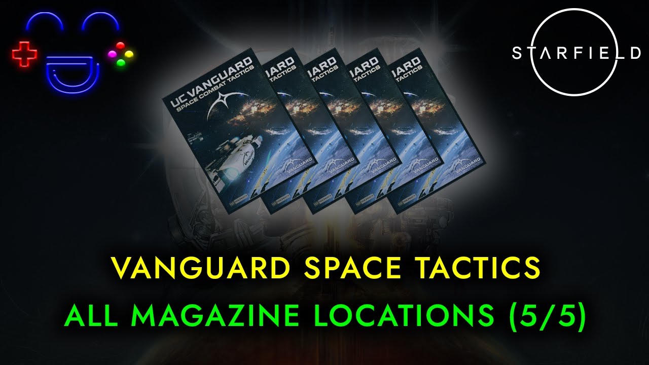 Vanguard Space Tactics | All Skill Magazines | Starfield - YouTube