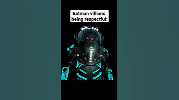 Batman Villians showing respect towards Batmab after his death  #shorts #batman #arkhamknight