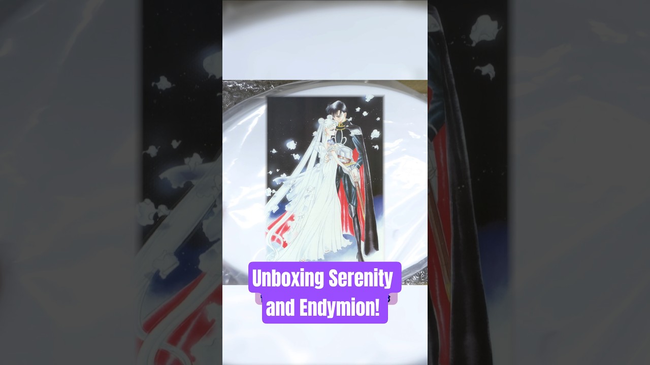Unboxing Princess Serenity and Endymion 😍 Resin kit based off Sailor Moon Manga!