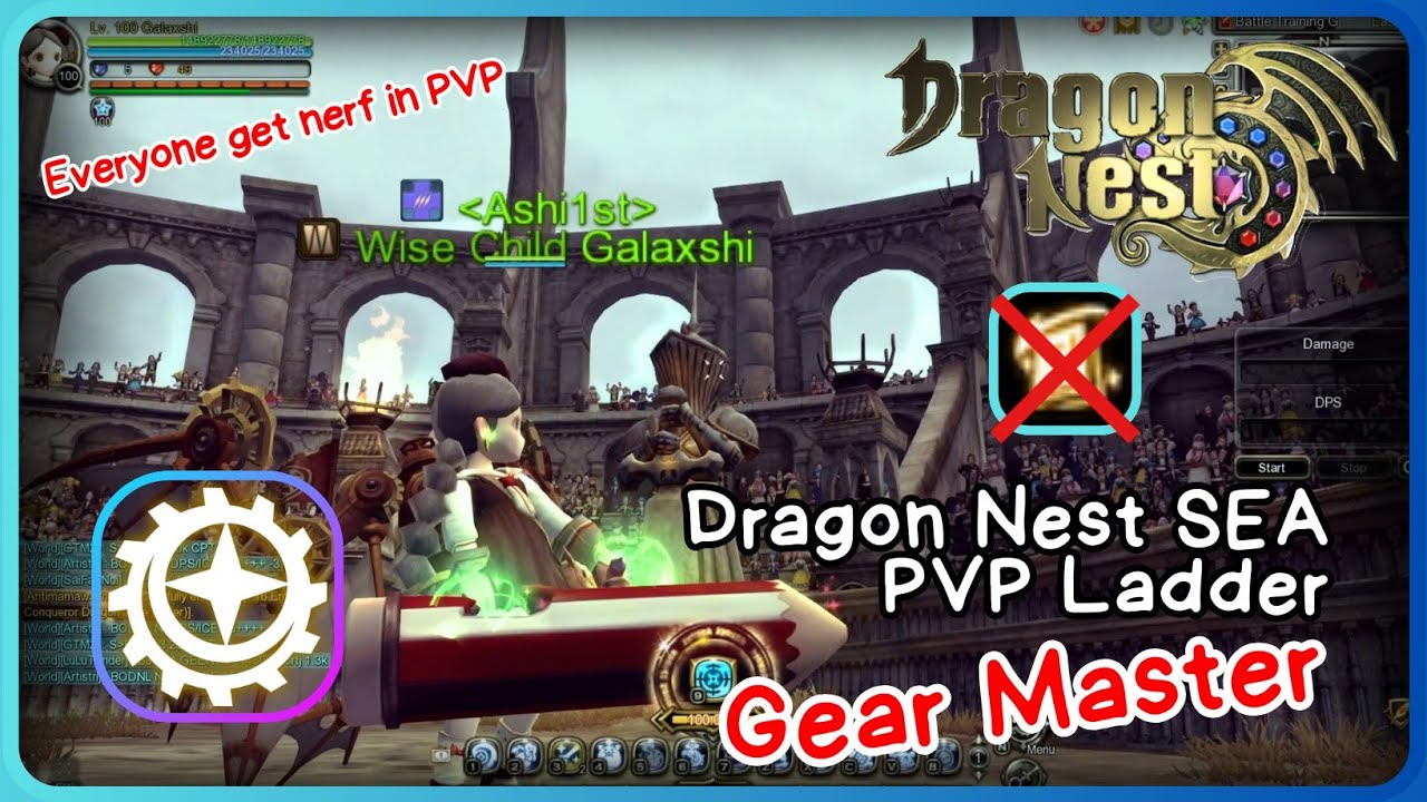 🤖🦆 Gear Master ~ Dragon Nest SEA PVP Ladder #A78 -Requested-