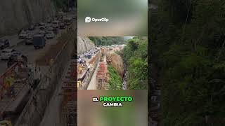 Expansión Vial  8 Carriles y Muros de Contención Gigantes