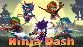 Gameplay Walkthrough Ninja Dash - Ronin Shinobi: Lari, lompat dan tebas ( Android,iOS ) screenshot 2