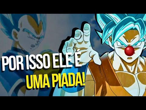 É Por Isso Que o Super Saiyajin Blue é Uma Piada!