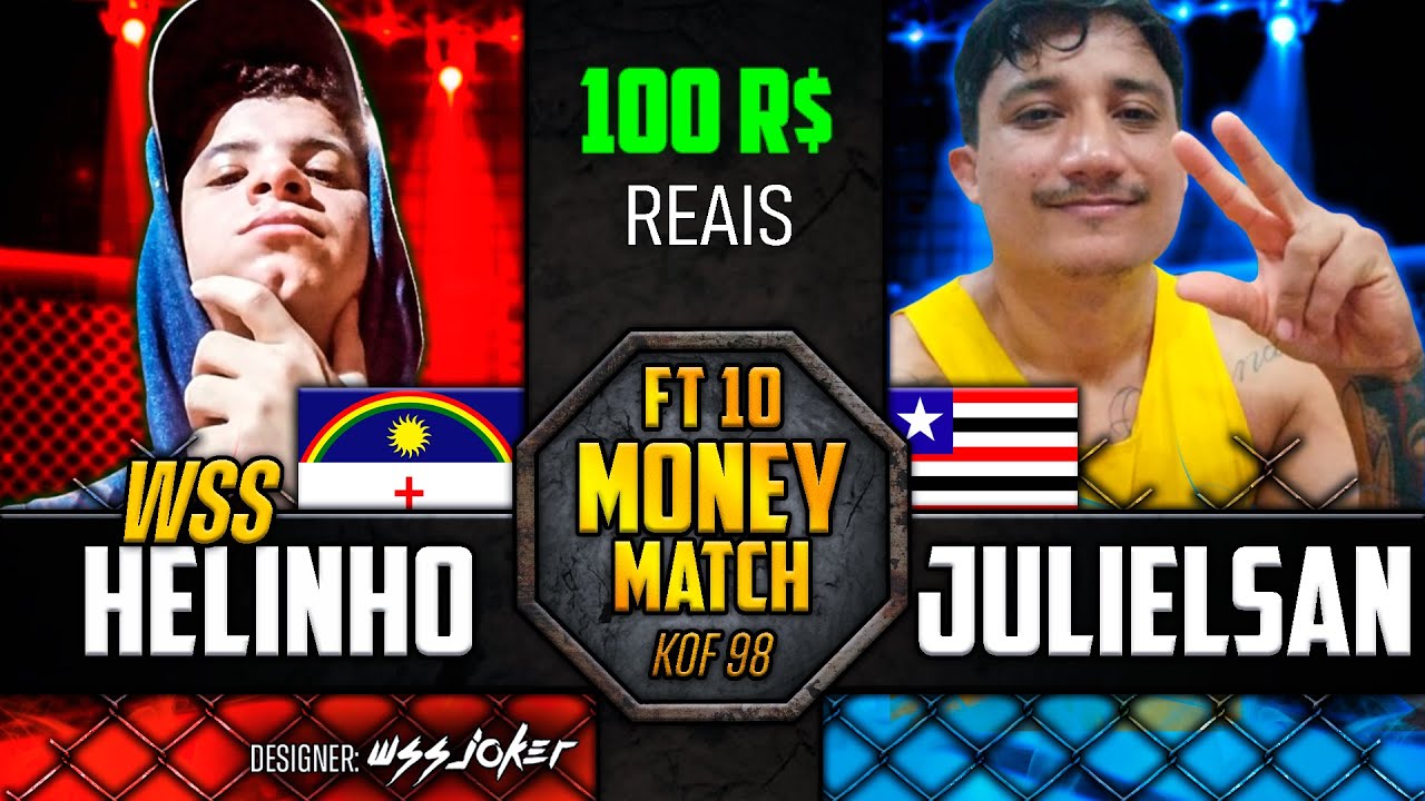 WSS HELINHO 🆚 JULIELSAN | MONEY MATCH FT10 | !Pix !Sortei !Insta !Joker