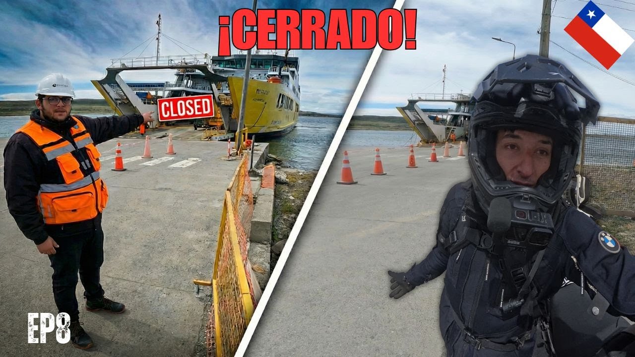 NO PUEDO CRUZAR | USHUAIA a ALASKA en Moto | EP8