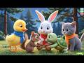 🐰🐤Roro, Dodo &amp; Kiki: A Tiny Forest Adventure