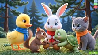 🐰🐤Roro, Dodo & Kiki: A Tiny Forest Adventure