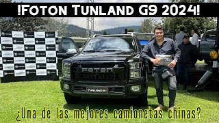 Lanzamiento en Ecuador  Foton Tunland G9,¿Un interior de Mercedes Benz?(Aceite y Alcohol)