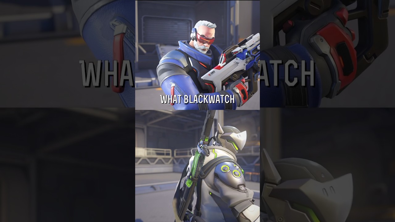 Soldier:76 and Genji interaction - Overwatch 2