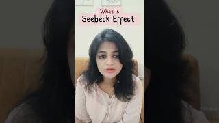 What is Seebeck Effect And How This Principle is Used in Thermocouple? | Instrumentation | #Shorts