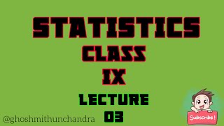 Statistics- Class Interval, Class size, Class Mark, Range Wealth