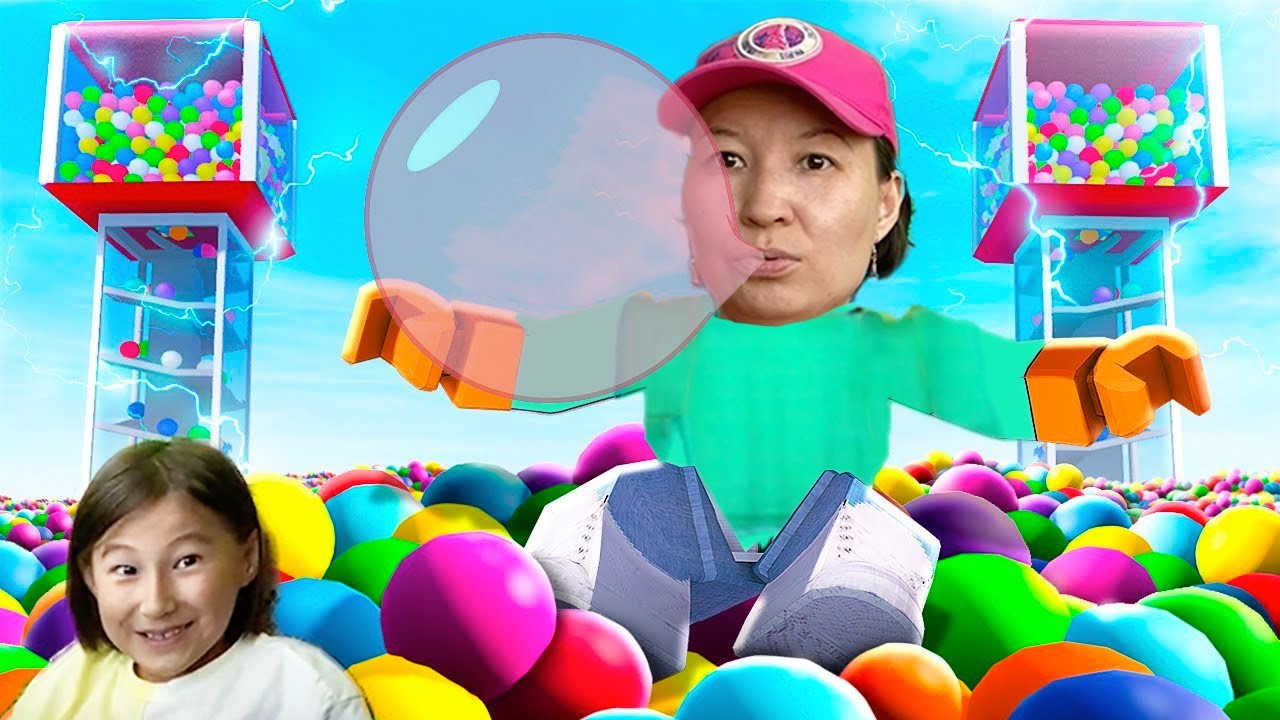 Фабрика жвачек в Роблоксе - gum ball machine