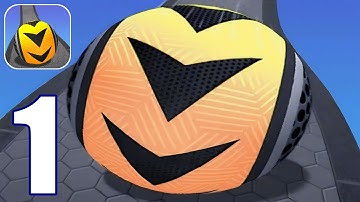 Rolling Ball Sky Escape - Gameplay (android/ios) Part 1 - Level 1-5