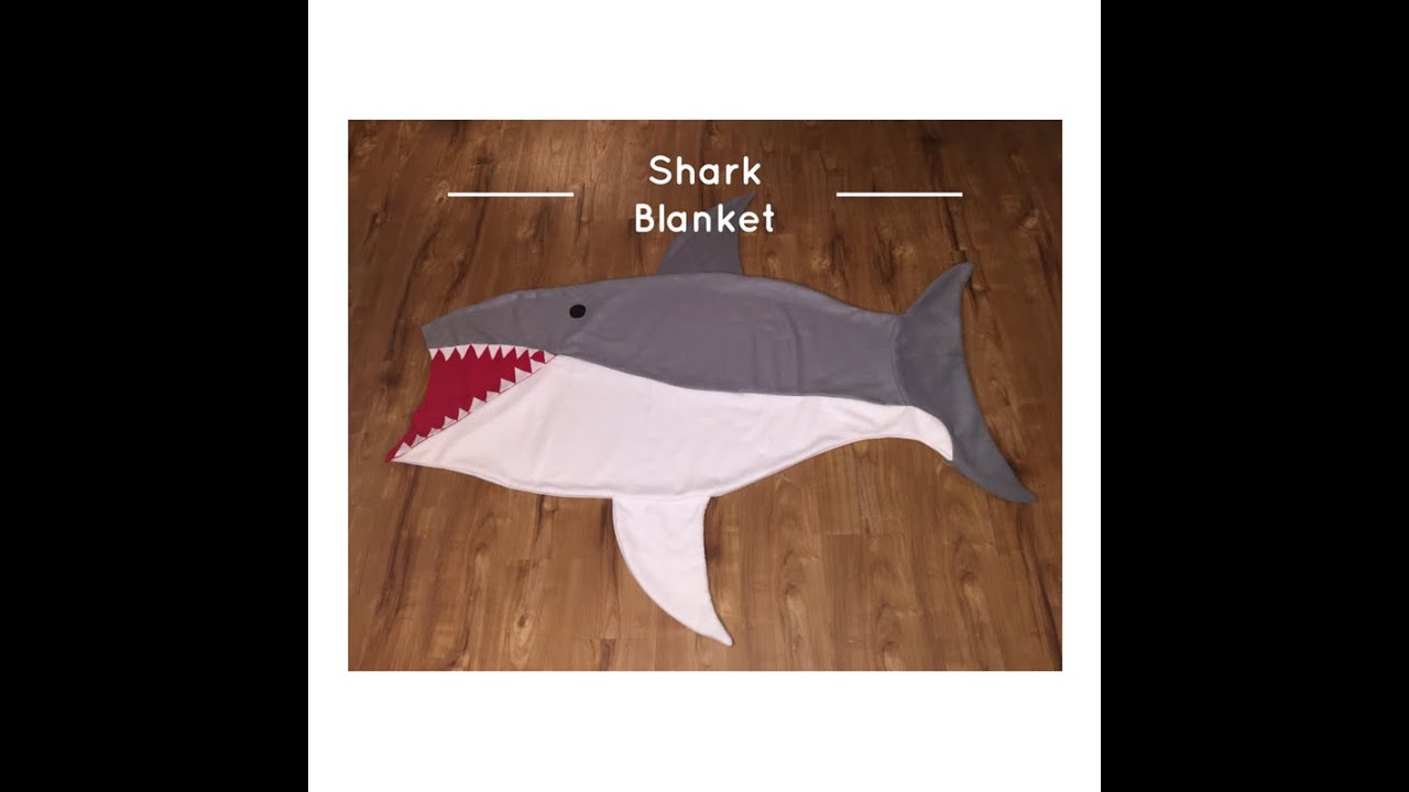 Make a Splash: Shark Blanket Sewing Pattern Download - Sew Daily