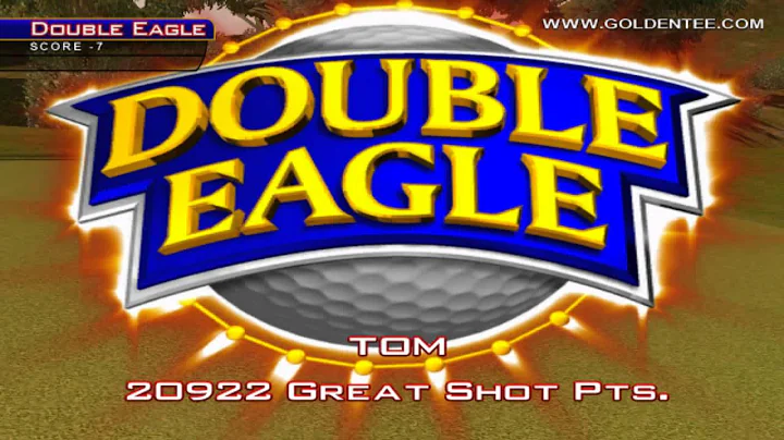 Golden Tee Great Shot on Moose Landing!