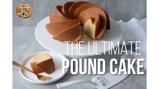 The ultimate pound cake (no baking powder!)